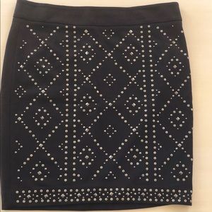 Cache studded skirt